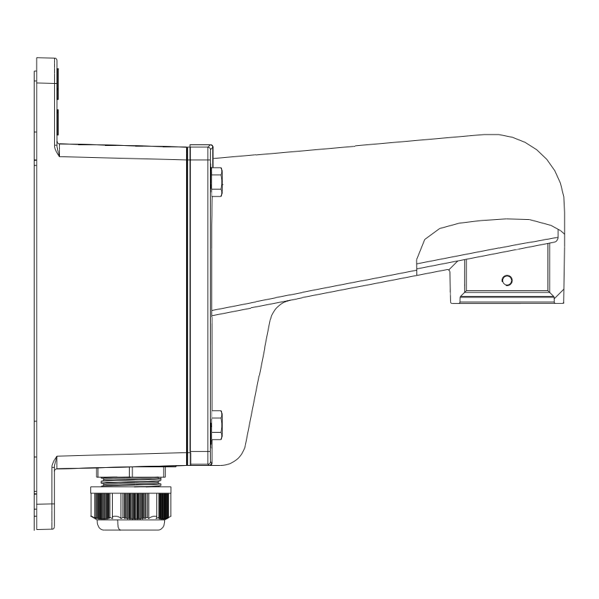 WMS Short Wall Mount + Junction Box [Universal]