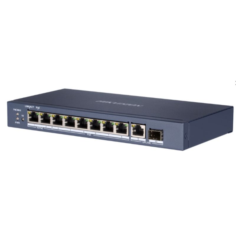 Hikvision DS-3E0510HP-E  10-Port Gigabit Unmanaged Hi-PoE Switch