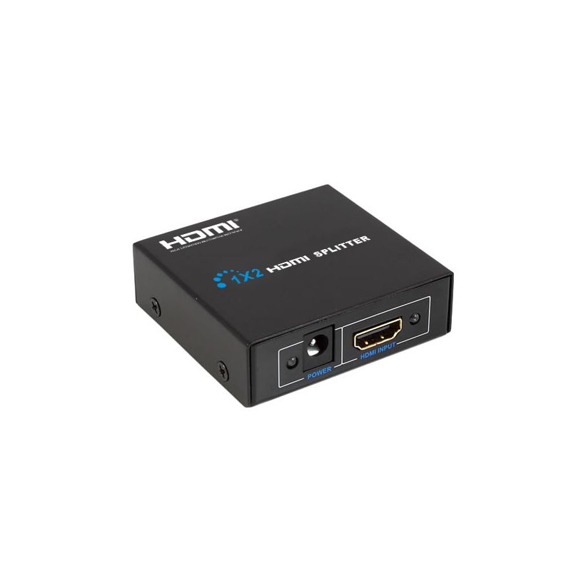 JE-HS312 Mini 1x2 HDMI Splitter with Powered Signal Amplifier