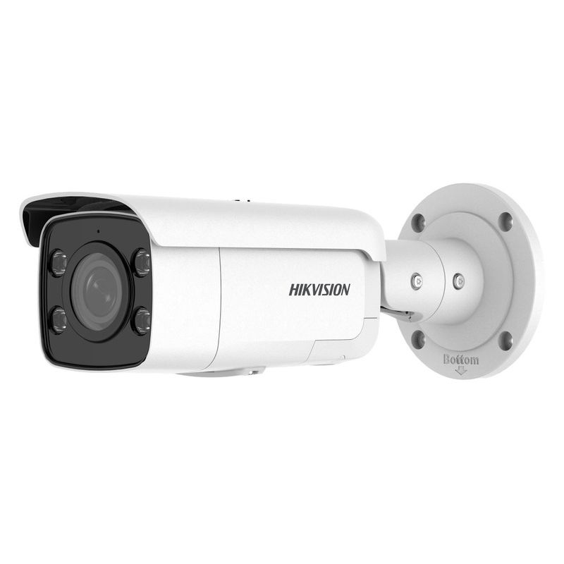 Hikvision DS-2CD2T87G2-LSU/SL 8 MP ColorVu Strobe Light and Audible Warning Fixed Bullet Network Camera