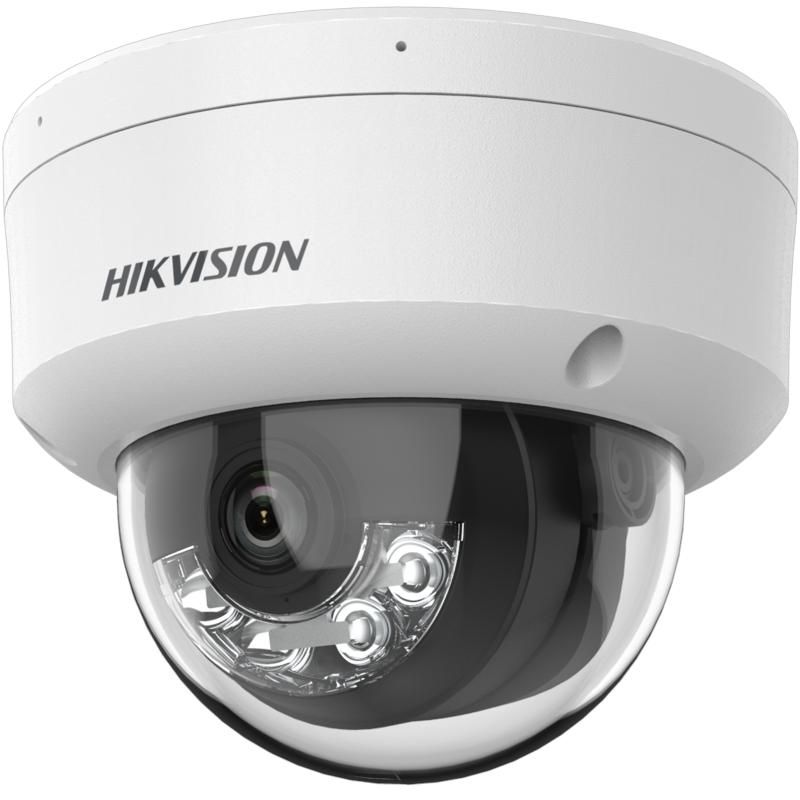 Hikvision DS-2CD3146G2H-LISU 4 MP Smart hybrid light with Darkfighter S Fixed Mini Dome Network Camera