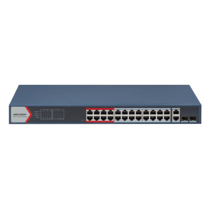 Hikvision DS-3E1326P-EI 24 Port Fast Ethernet Smart POE Switch