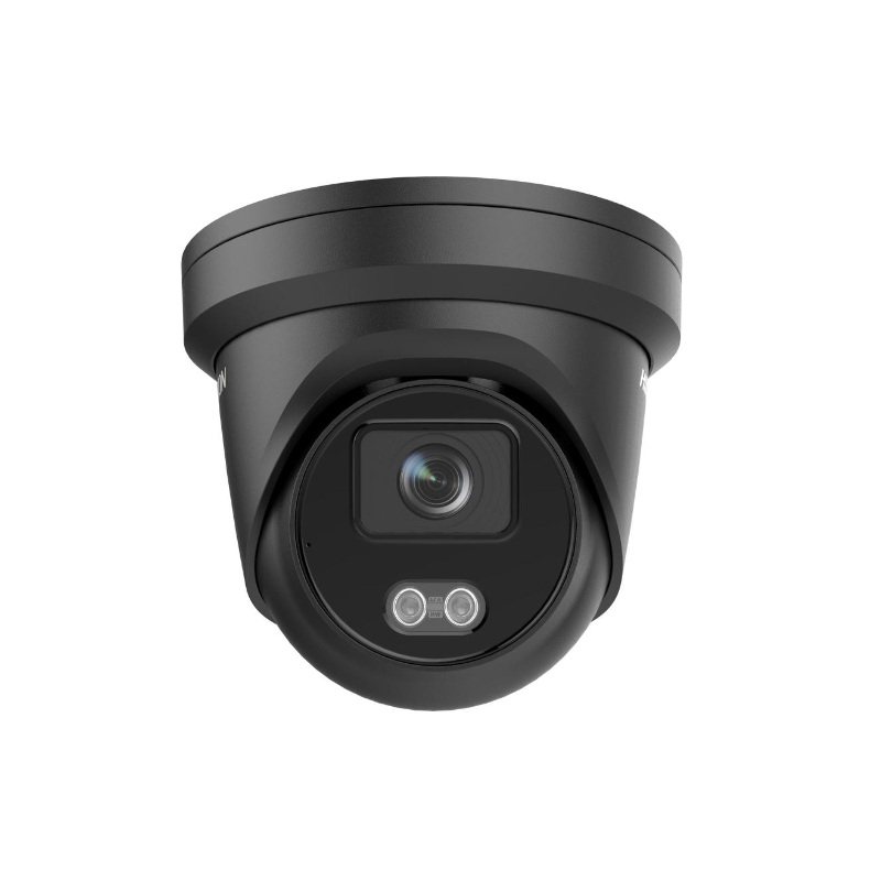 Hikvision DS-2CD2347G2-LUB 4 MP ColorVu Fixed Turret Network Camera (2.8mm) Black