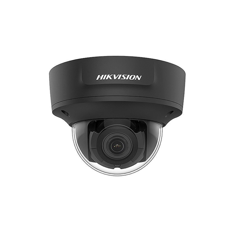 HIKVISION DS-2CD2783G2-IZSB  Black 8 MP Outdoor IR Varifocal Dome Camera (2.8-12mm  Motorized Varifocal Lens)