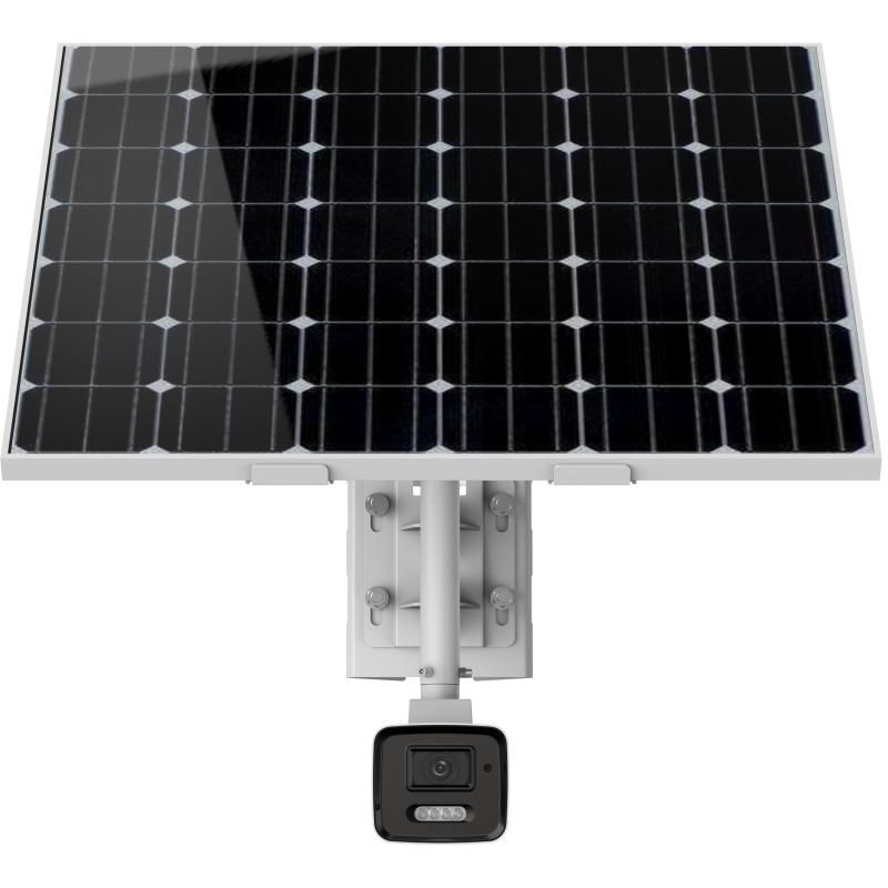 Hikvision DS-2XS6A47G1/P-IZS/C36S80 4MP ANPR LPR Bullet Solar Power 4G Network Camera Kit