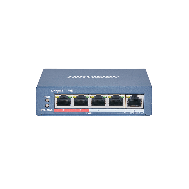 Hikvision DS-3E1105P-EI Smart Managed 4-Port 100 Mbps PoE Switch