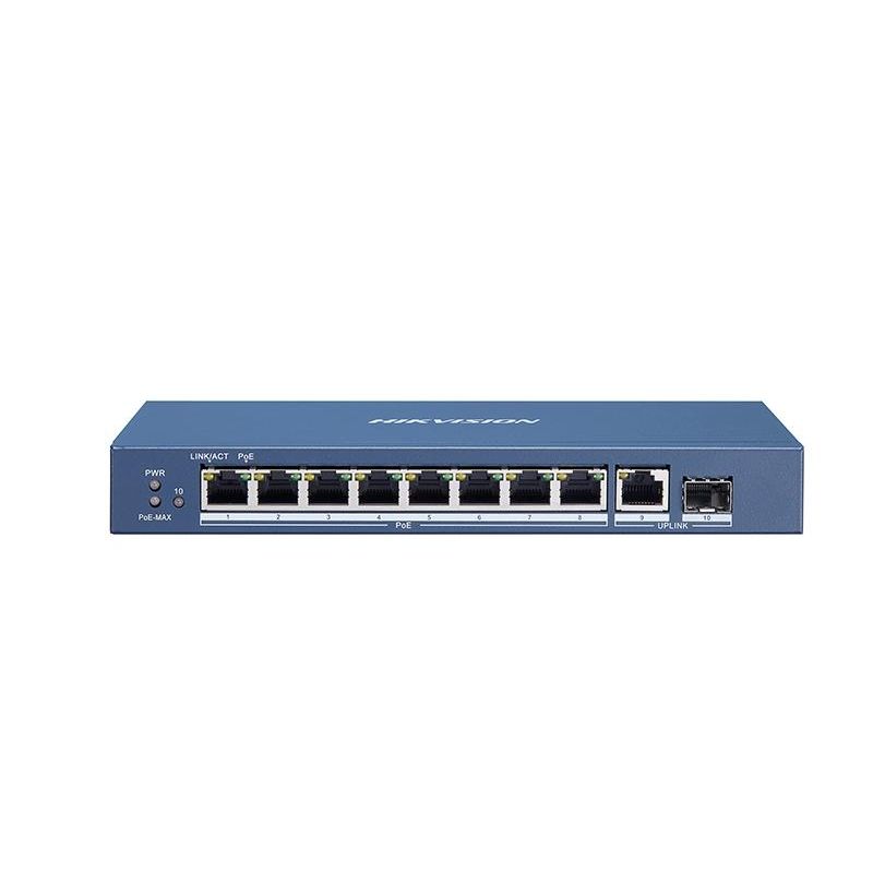 Hikvision DS-3E1510P-SI Smart Managed 8-Port Gigabit PoE Switch