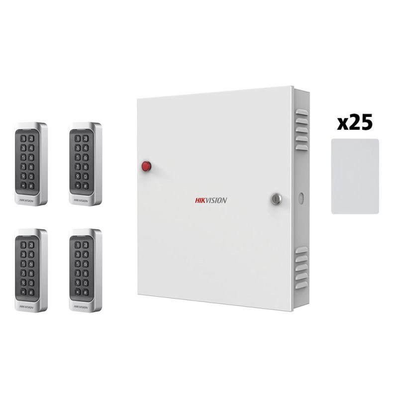 DS-K2604-KIT 4-Door Network Access Controller Kit