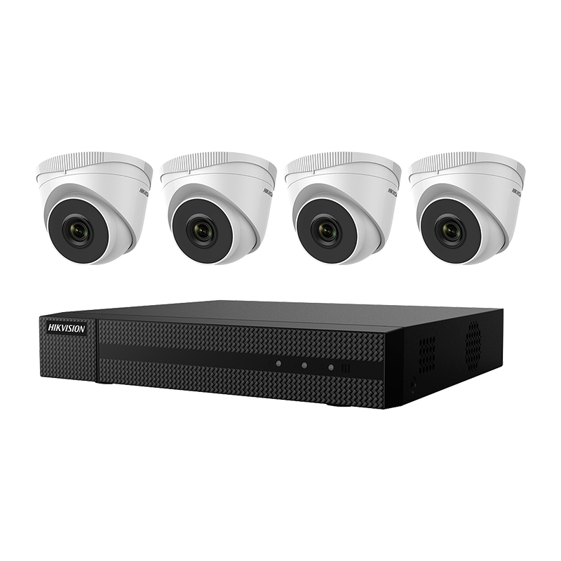 TF2041T12F2KIT - Hikvision Turbo Virtual Bundle Kit(DVR-1TB + 4 Cameras)