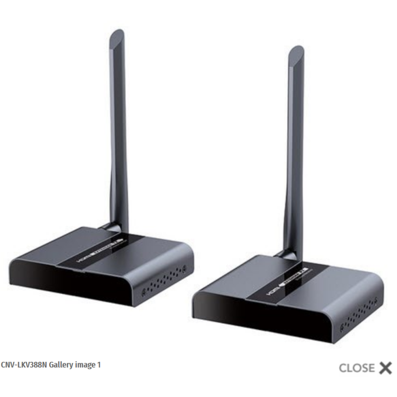 JE-HW388N 50m Wireless 5G HDMI Extender - 1 Transmitter And 1 Receiver