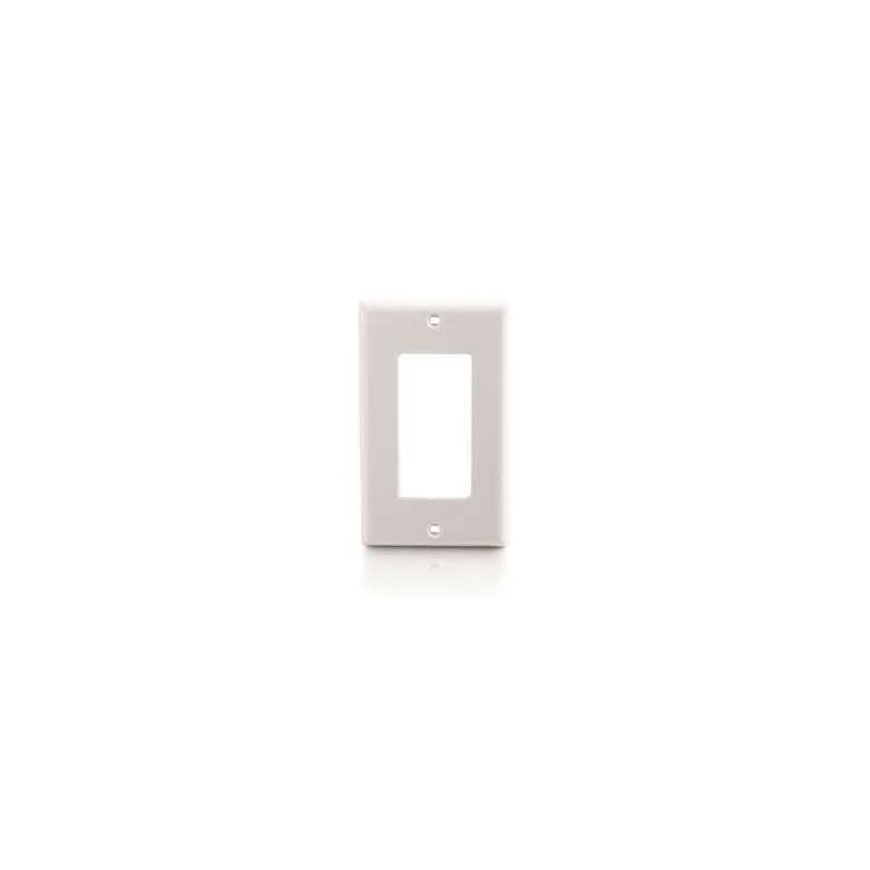JE-FP1G1-W - Wall Plate For Single Gang (White)