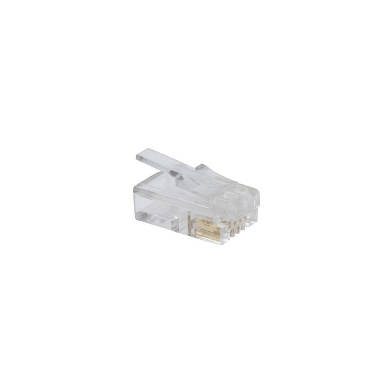 JEC-109 RJ9 Headset Connector Plug (100pcs/bag)