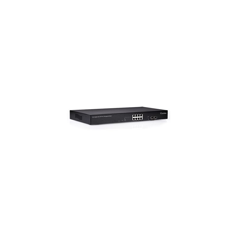 GV-POE0811 - GeoVision 8 Port Gigabit 802.3at Web Management POE Switch