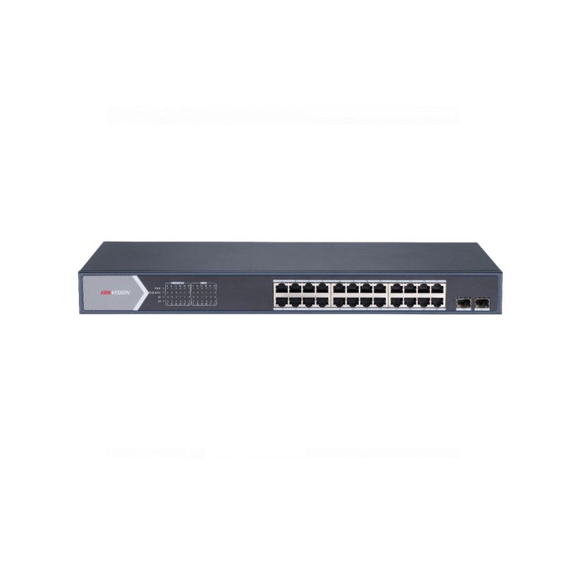 Hikvision DS-3E0526P-E 24-Port Gigabit Unmanaged PoE Switch