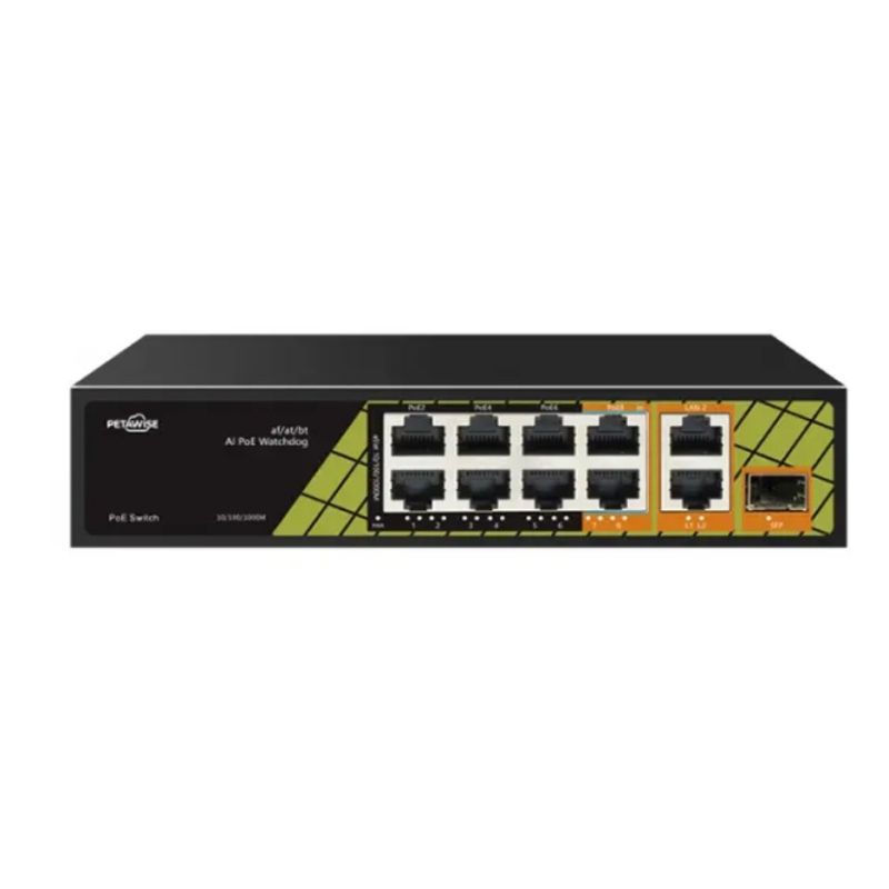 Petawise PW2020-6T2G-IN AI POE Switch
