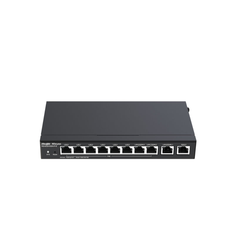 Reyee RG-EG310GH-P-E  10-Port High-Performance Cloud Managed PoE Office Router