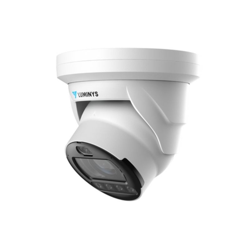 LUMINYS N5T-8DAV 8MP Network LumiDeterrent Turret Camera (Vari-Focal)