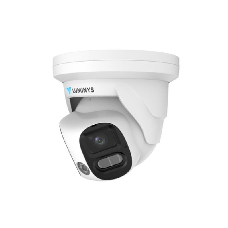 LUMINYS N5P-8DA2 2 x 4MP Network LumiDeterrent Stitched Turret Camera (2.8 mm)