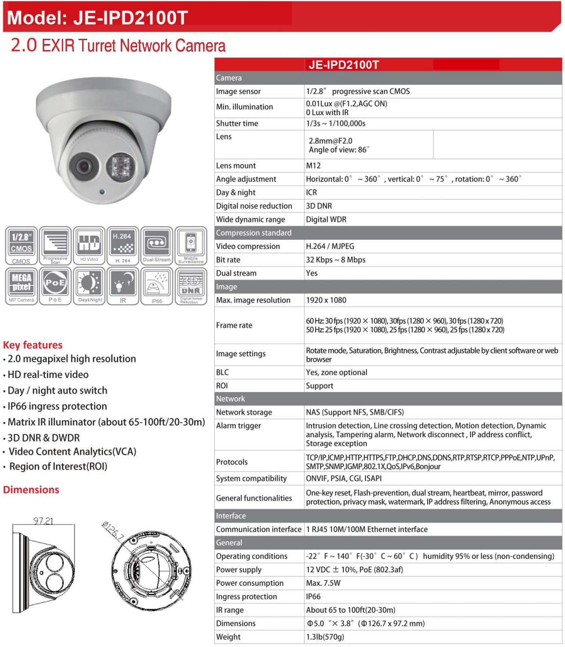 JE-IPD2100T Data Sheet